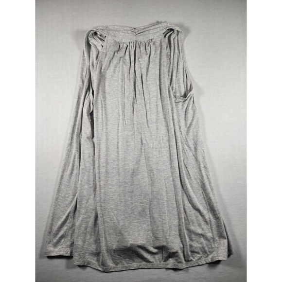 Max Studio Womens Loose Sleeveless Gray Tank Club Casual Size Medium - Picture 10 of 11